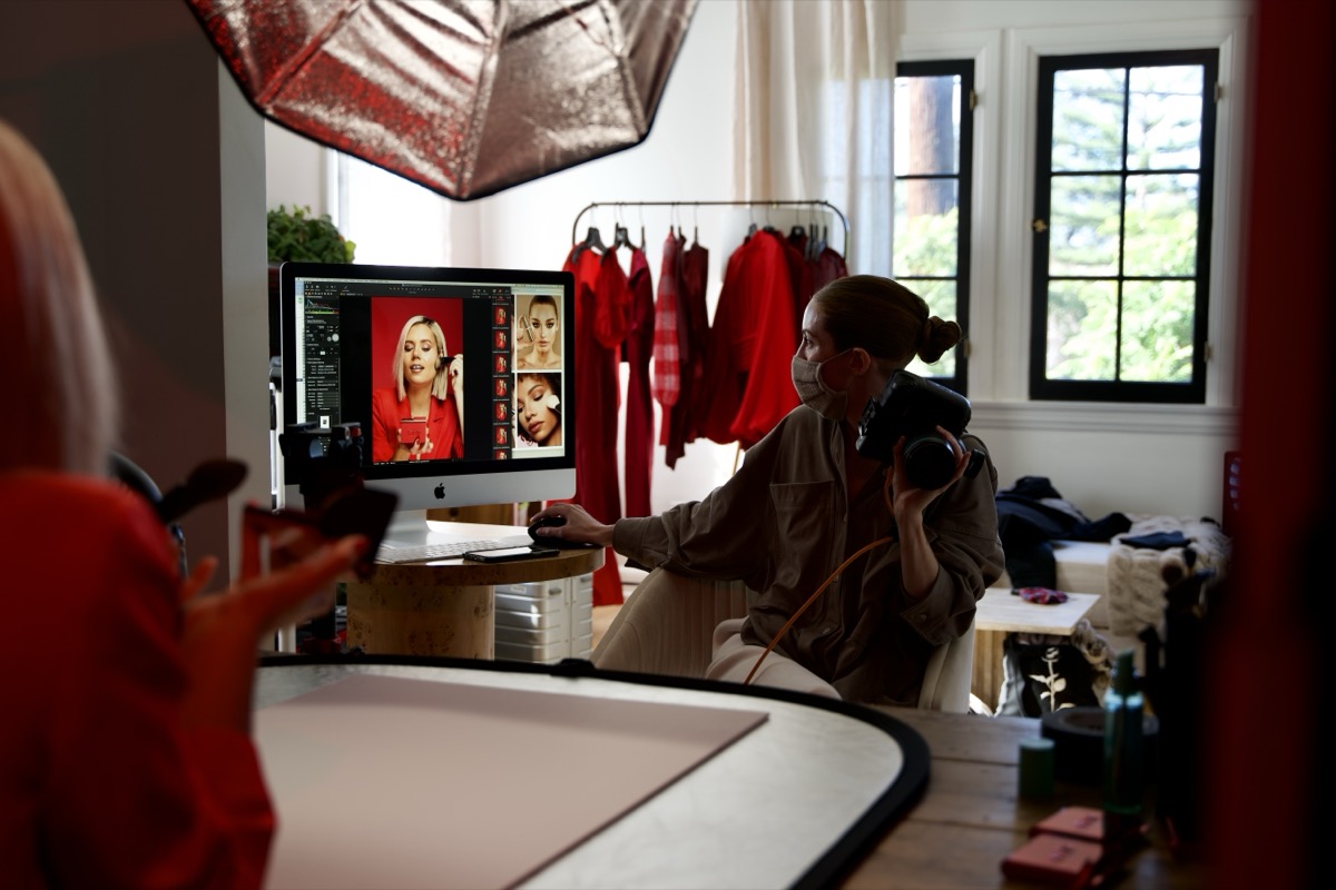 Behind the scenes