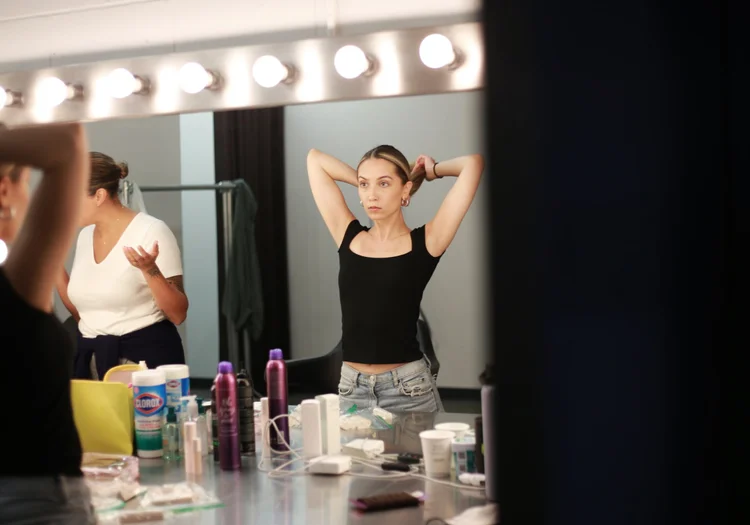 Behind the scenes