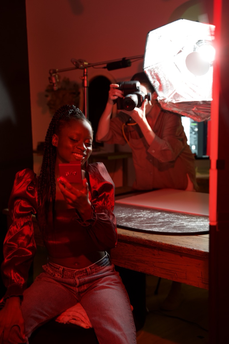 Behind the scenes