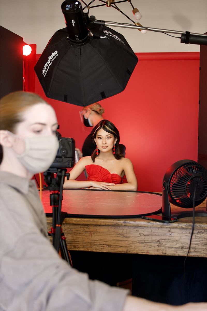 Behind the scenes